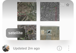 satellite dataset visualization on Activeloop Platform